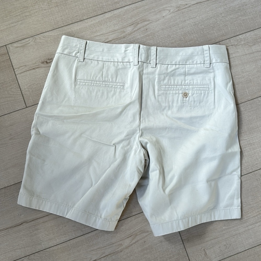 NWT J. Crew Chino beige shorts preppy nautical beach summer - Picture 2 of 3